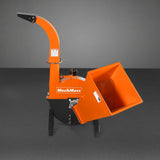 3 Point PTO Wood Chipper Attachment For Tractors Up To 45HP (PTO Shaft Included),  BX42S