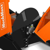 MechMaxx 3-Point PTO Stump Grinder & Wood Chipper Bundle – Orange