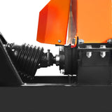 MechMaxx 3-Point PTO Stump Grinder & Wood Chipper Bundle – Orange
