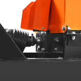 MechMaxx 3-Point PTO Stump Grinder & Wood Chipper Bundle – Orange