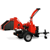 MechMaxx 25hp 750cc Twin Cylinder ZONSEN Petrol Engine 7" Hydraulic Feeding Wood Chipper,  DCH7