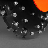 MechMaxx 3-Point PTO Stump Grinder, 30 in Flywheel, 40-100HP, with 44 Carbide Teeth (PTO Shaft Included with Slip Clutch), SG30PRO – Orange