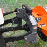 MechMaxx 3-Point PTO Stump Grinder, 30 in Flywheel, 40-100HP, with 44 Carbide Teeth (PTO Shaft Included with Slip Clutch), SG30PRO – Orange