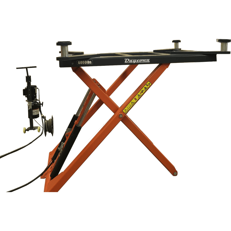 Daytona 6,000 lb Mid-Rise Scissor Lift LMS6