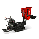 MechMaxx 1100lbs Capacity E-Start 10HP 302cc Gas Engine Tracked Dumper Hydraulic Tipping and Lifting with Front Shovel ,  D50HTFL