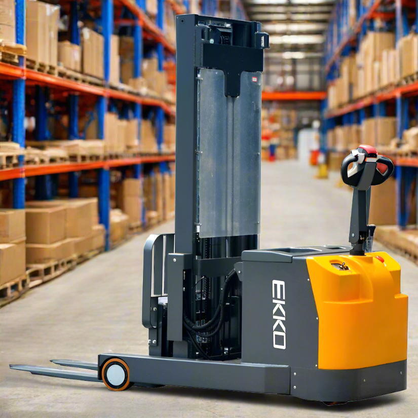 Electric Walkie Reach Truck | 3300 lbs. Capacity | Lift Height 216''| EKKO EH15TH