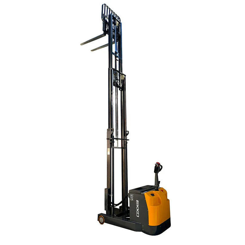 Electric Walkie Reach Truck | 3300 lbs. Capacity | Lift Height 216''| EKKO EH15TH