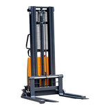 Semi-Electric Straddle Stacker | 3300 lbs Capacity | Lift Height 119.4'' | EKKO EA15B