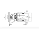 Electric Straddle Stacker | 4400 lbs Capacity | Lift Height 189'' | EKKO EB16EAS-189LI
