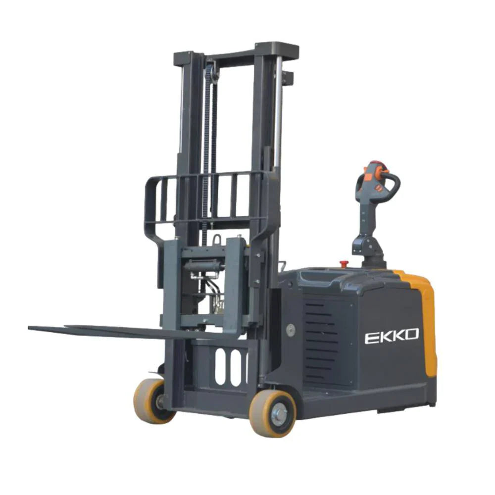 Electric Counterbalanced Walkie Stacker | 2860 lbs. | Lift Height 177''| EKKO EK13S-177