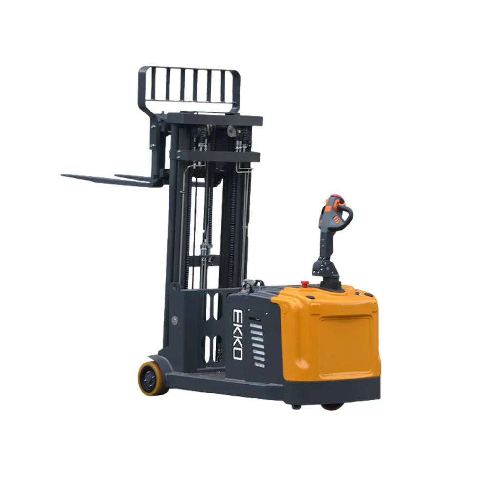 Electric Counterbalanced Walkie Stacker | 2860 lbs. | Lift Height 177''| EKKO EK13S-177