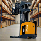 Electric Reach Truck | 4000 lbs. Capacity | Lift Height 196'' | EKKO EK18RRL