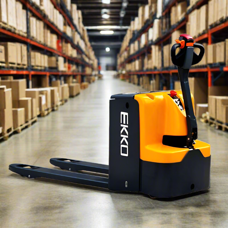 Pallet Jack | Electric Rider | 4400 lbs Capacity | EKKO EP20E