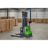 Lithium Straddle Stacker | 3000 lb. Cap.| 118" Height | EKKO EB14C-118Li