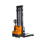 EKKO Full Powered Straddle Stacker 3000 lb Capacity 118" Height EB14C-118