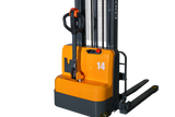 EKKO Full Powered Straddle Stacker 3000 lb. Capacity 145" Height EB14C-145