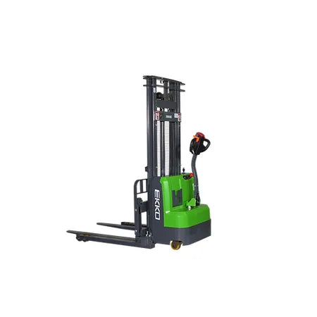 Lithium Straddle Stacker | 3000 lbs | 138'' Height| EKKO EB14CS-138Li