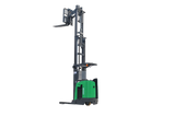 EKKO Stand-Up Reach Truck 4000 lb Capacity 275'' Raised Height EK18RR-275LI