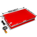 4400lbs Capacity Stationary Powered Hydraulic Lift Table,  51.2" x 33.5" Platform,  41.3" Lift Height,  UL Certified Motor,  ELT44