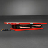 2200 lbs Capacity Stationary Powered Hydraulic Double Scissor Lift Table, 86.6" x 51.2" Platform, 94.5" Lift Height,  UL Certified Motor,  ELTD22L