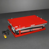 4400lbs Capacity Stationary Electric Hydraulic Double Scissor Lift Table,  51.2" x 33.5" Platform,  70.1" Lift Height,  UL Certified Motor,  ELTD44