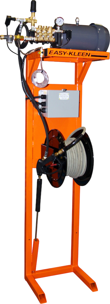 Easy Kleen 2,000 PSI 4 GPM 5 HP Alpha Industrial Oil Fired Hot Water Electric Pressure Washer EZO2004-3