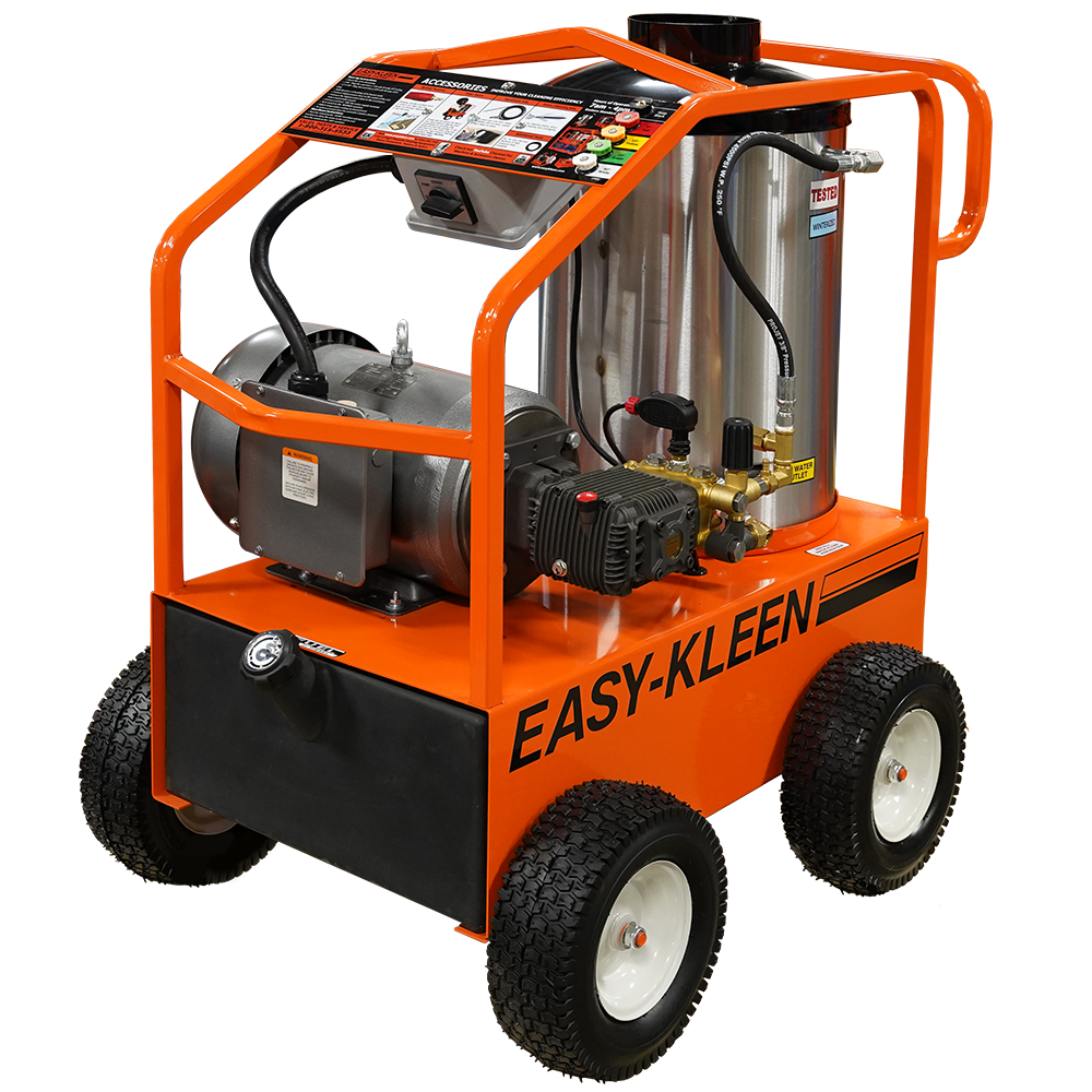 Easy Kleen 3,600 PSI 3.6 GPM 7.5 HP 220V Oil Fired Hot Water Electric Pressure Washer EZO3636E