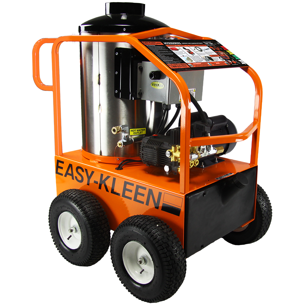 Easy Kleen 1,500 PSI 2 GPM 2 HP 110V Oil Fired Hot Water Electric Pressure Washer EZO1520E