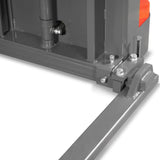 2640lbs Lithium-ion Electric Straddle Stacker,  118" Lift,  Adjustable Legs & Forks,  F26-118S