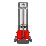 3300lbs Lithium-ion Electric Straddle Stacker,  138" Lift,  Adjustable Legs & Forks,  F33-138S