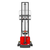 3300lbs Lithium-ion Electric Straddle Stacker,  138" Lift,  Adjustable Legs & Forks,  F33-138S