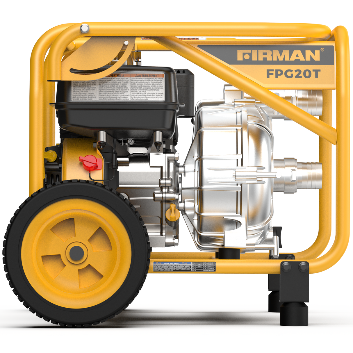 2-Inch Portable High Pressure Water and Semi-Trash Pump