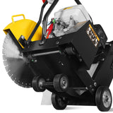 Honda GX390 Walk-Behind Concrete Floor Saw, 20 in Blade, 7 in Cutting Depth, FS480H