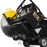15 HP Walk-Behind Concrete Floor Saw, 20 in Blade, 7 in Cutting Depth, FS480Z