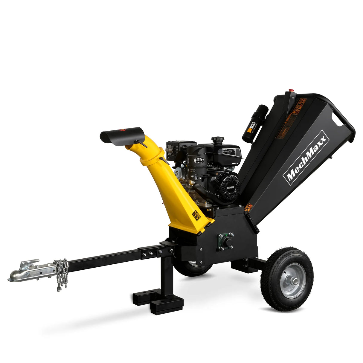 MechMaxx 5 inch E-start KOHLER 429cc Gasoline Engine Powered Wood Chipper,  GS1500