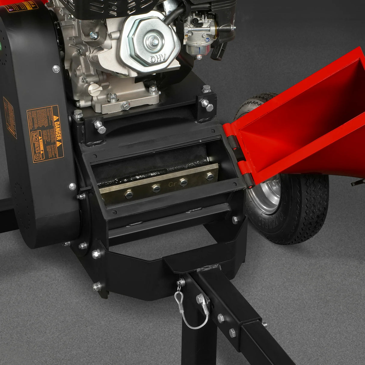MechMaxx 5 inch E-start ZONSEN 459cc Gasoline Engine Powered Wood Chipper ,  GS1500