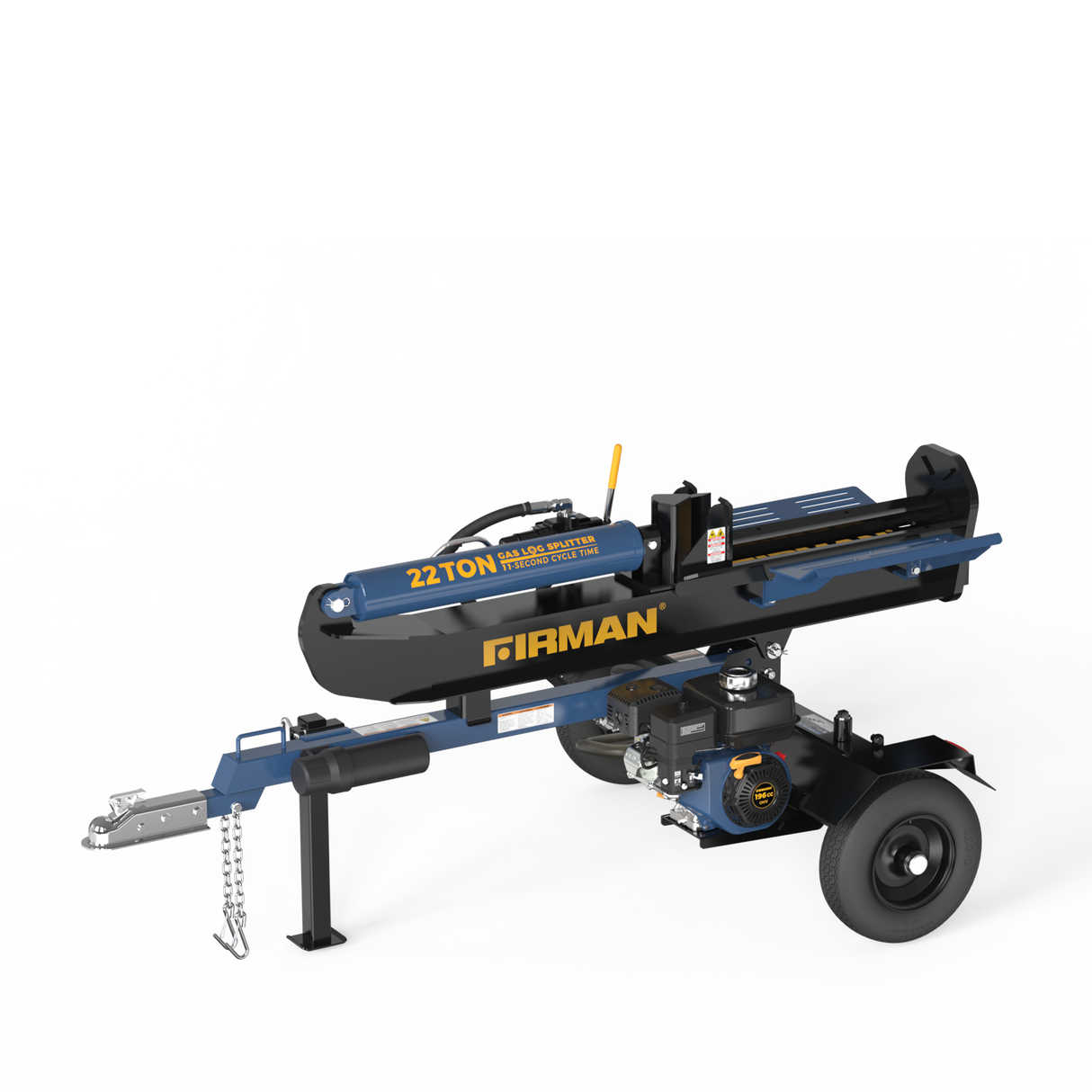 22-Ton Gas Powered Hydraulic Log Splitter