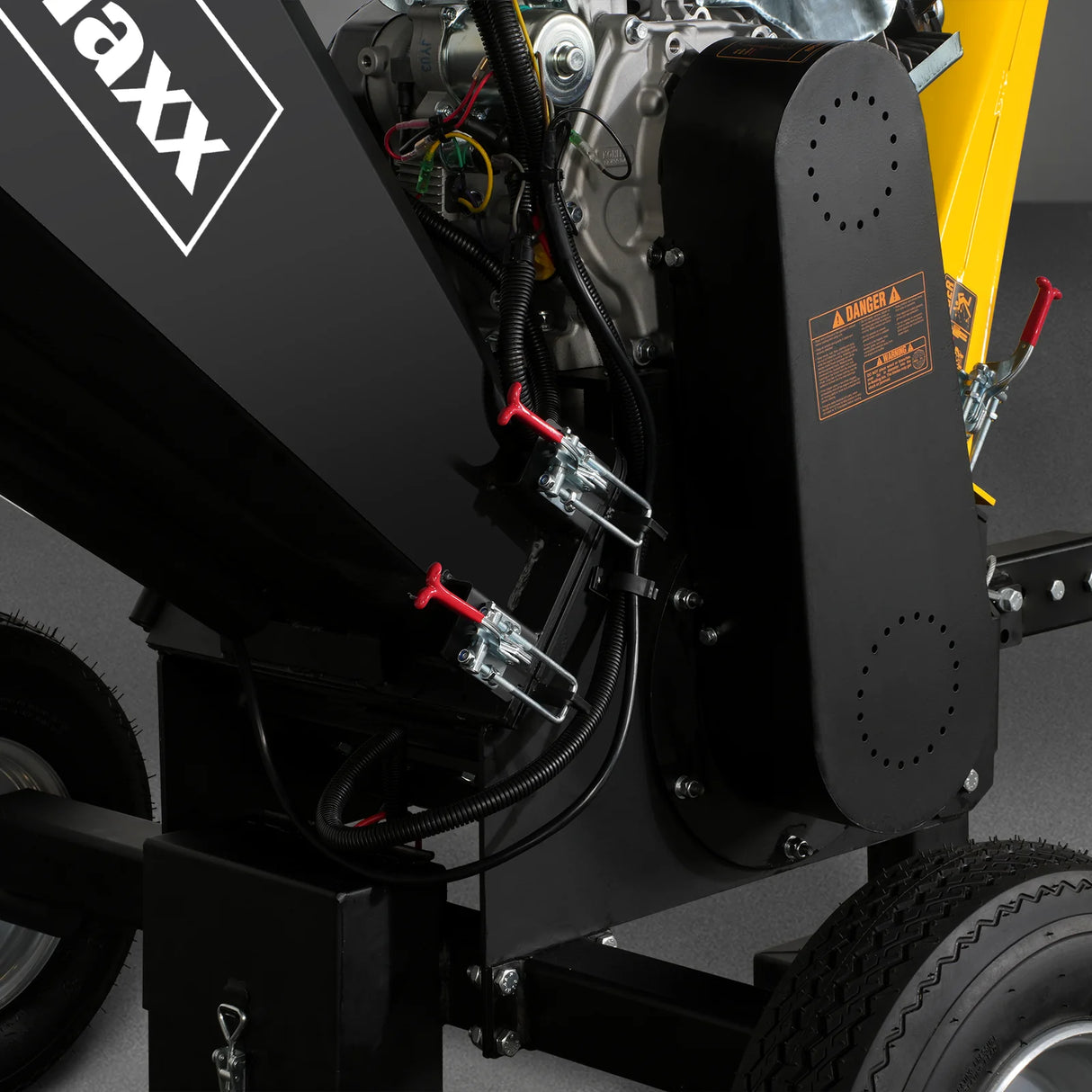 MechMaxx 5 inch E-start KOHLER 429cc Gasoline Engine Powered Wood Chipper,  GS1500