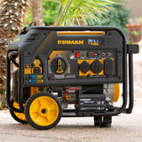 Dual Fuel 4550W Portable Generator Electric Start 120V