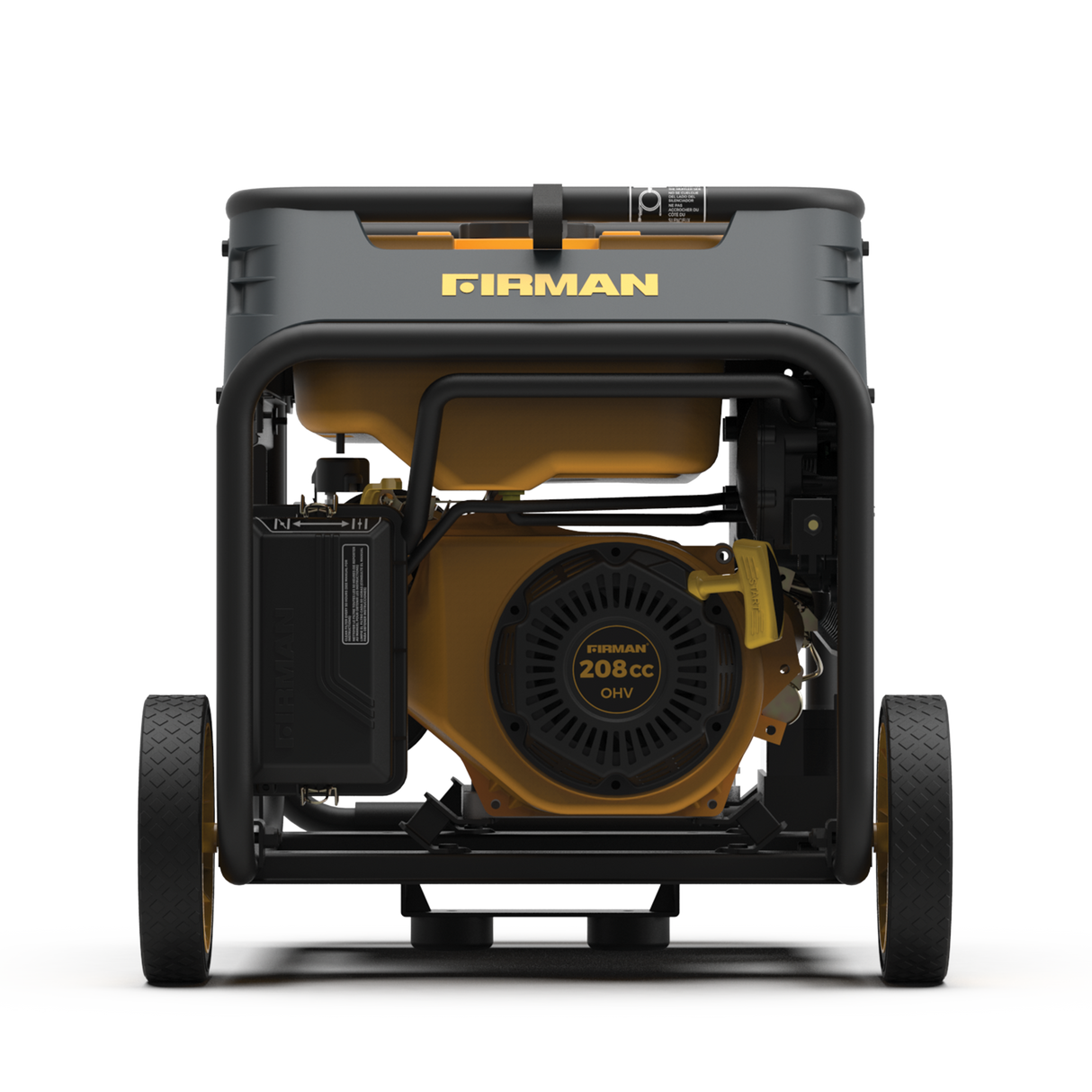 Dual Fuel 4550W Portable Generator Electric Start 120V