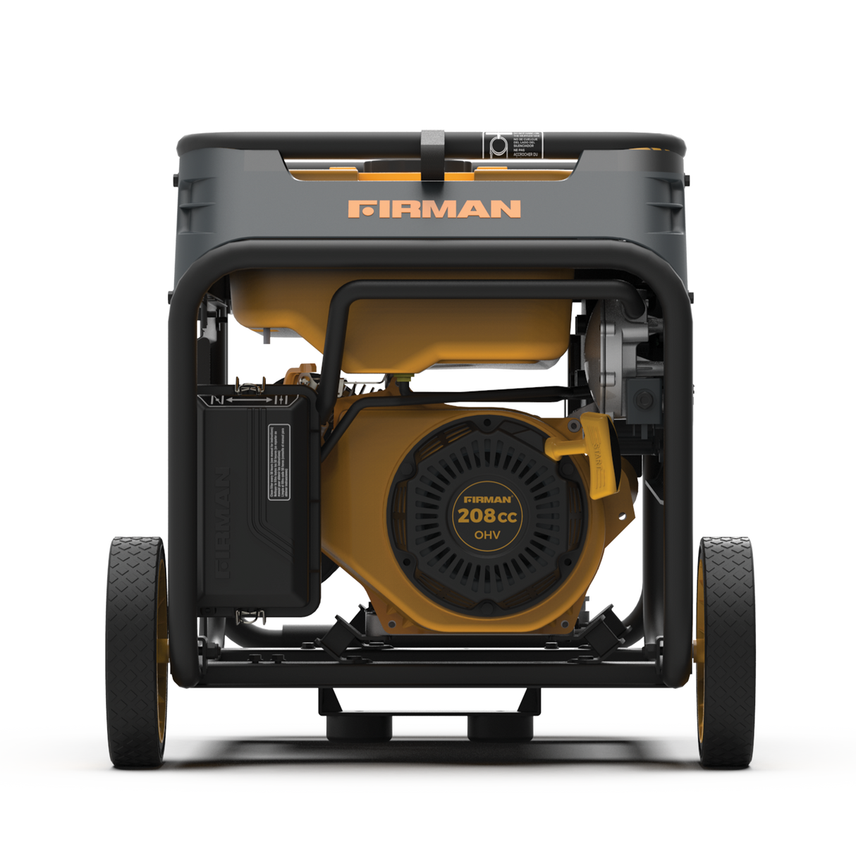 Dual Fuel Portable Generator 3650W Recoil Start