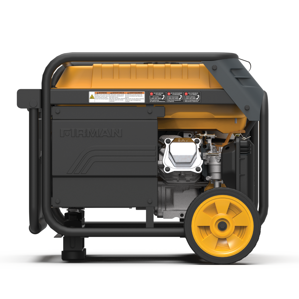 Dual Fuel Portable Generator 3650W Recoil Start