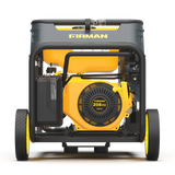 Dual Fuel 4550W Portable Generator Electric Start with CO Alert