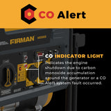 Dual Fuel Portable Generator 4550/3650W Recoil Start