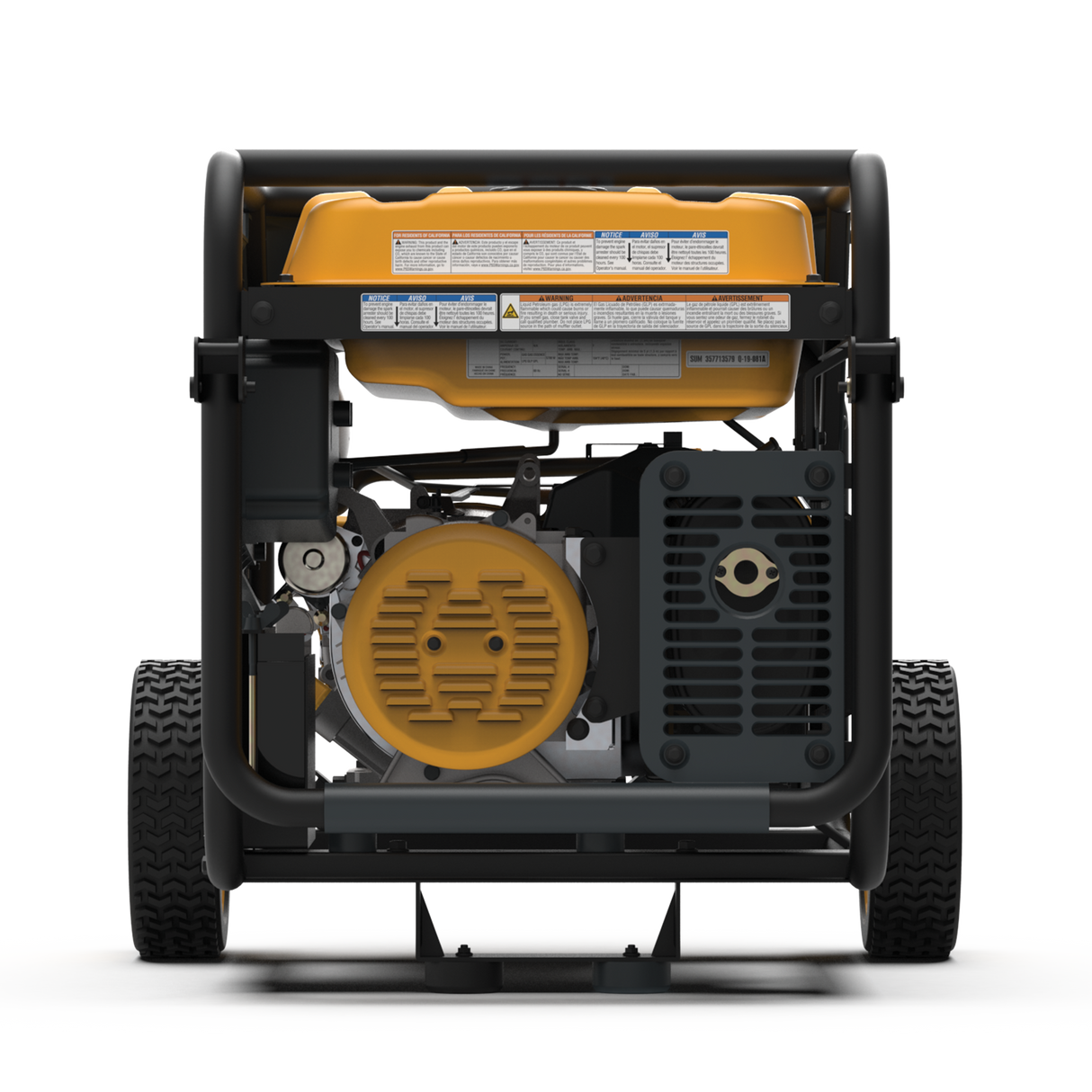 Dual Fuel Portable Generator 5700W Electric Start 120/240V