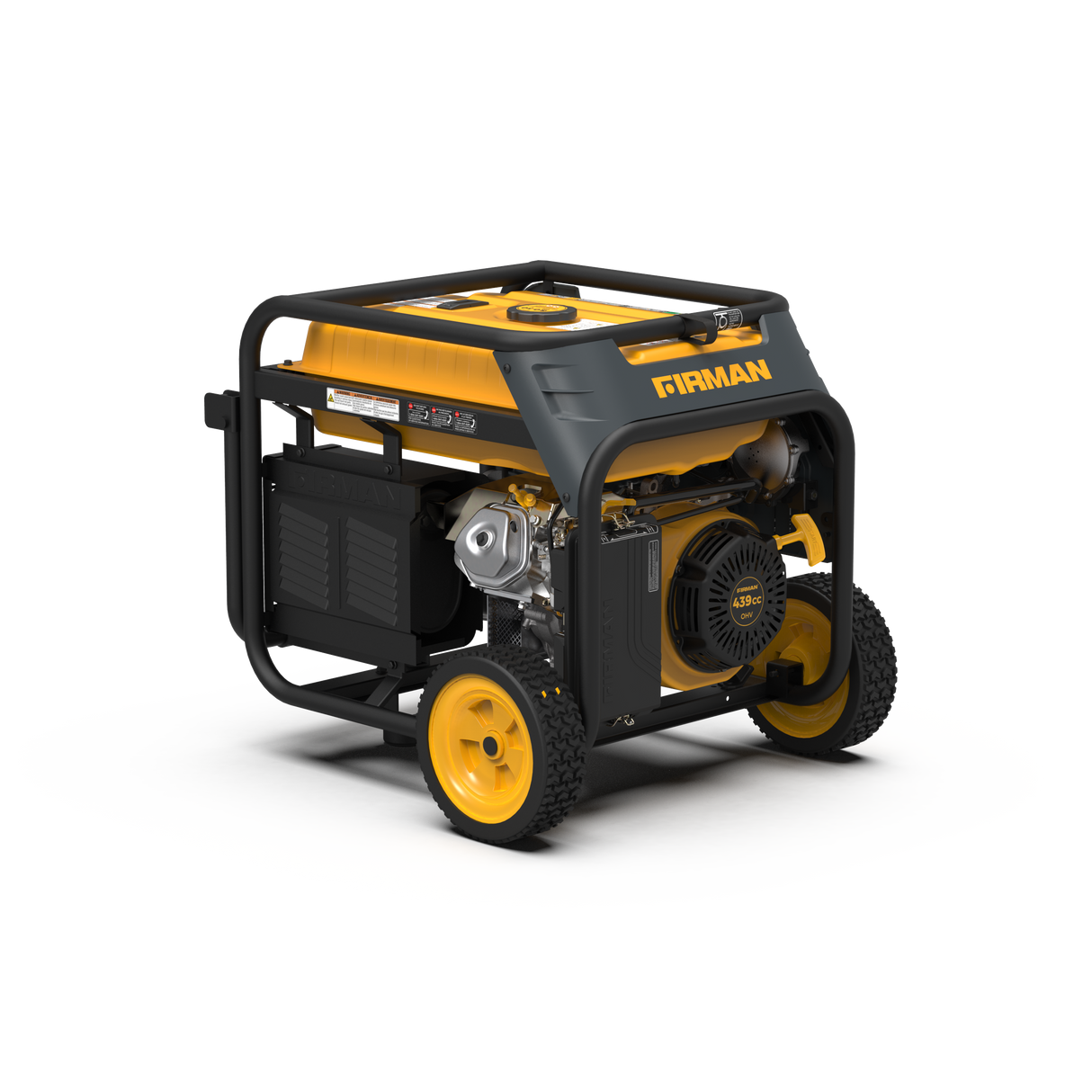 Dual Fuel 5700W Portable Generator Recoil Start 120/240V