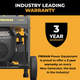 Dual Fuel Portable Generator 5700W Electric Start 120/240V