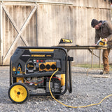 Dual Fuel Portable Generator 7500W Electric Start 120/240V