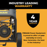 Dual Fuel Portable Generator 9400W Electric Start 120/240V with CO Alert