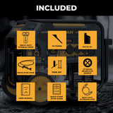 Dual Fuel Portable Generator 9400W Electric Start 120/240V with CO Alert